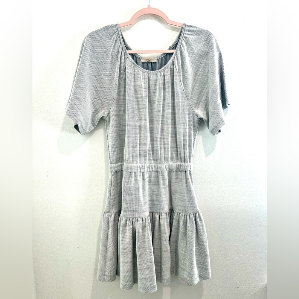 NWOT Chelsea and Violet Heather Gray Ribbed Dress Size Small